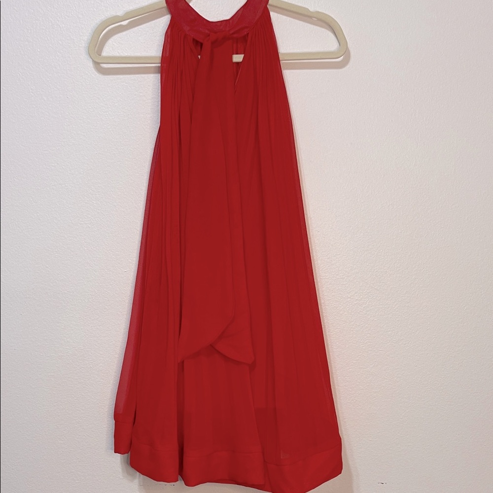 Scarlett Red Dress Size Small PTP 16”-17” GUC